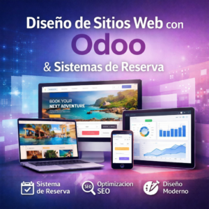 Diseño de Sitios Web con Odoo y Sistemas de Reserva
