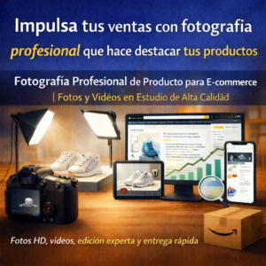 Impulsa tus ventas con fotografía profesional que hace destacar tus productos
