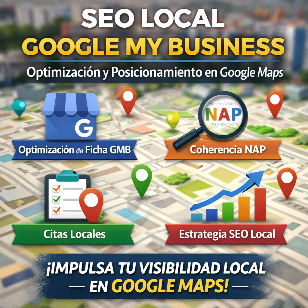 Impulsa tu visibilidad local en Google Maps con una optimización experta de Google My Business