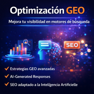 Optimización GEO: Mejora tu visibilidad en motores de búsqueda con IA